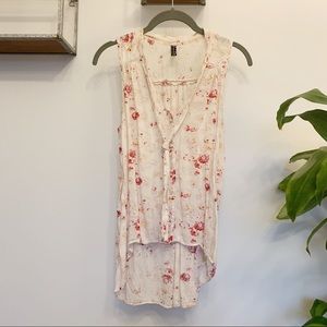 Free People high-low Blouse